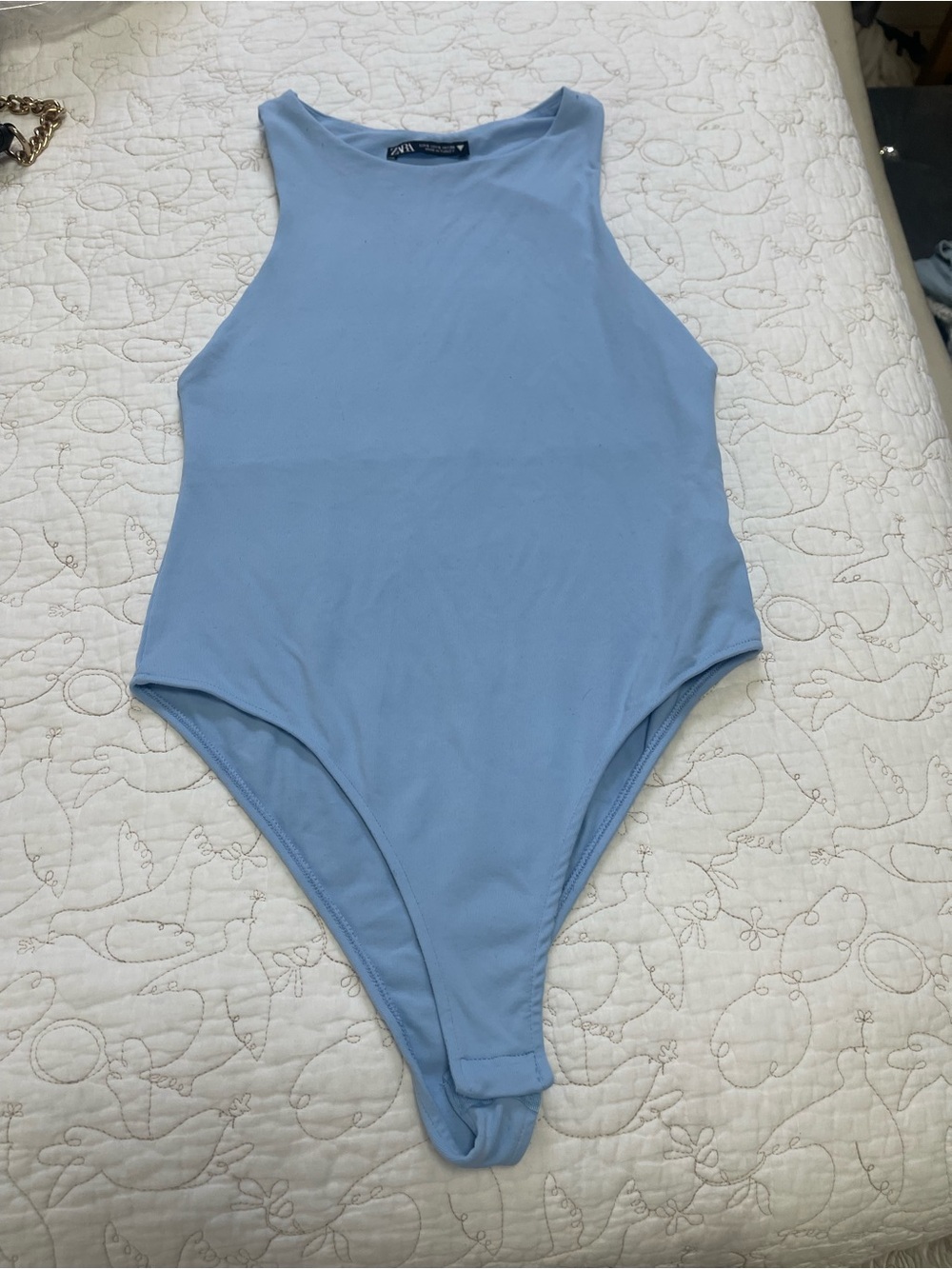Zara Light Blue Women’s bodysuit